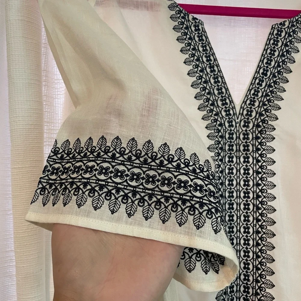 Tory Burch Embroidered Tunic